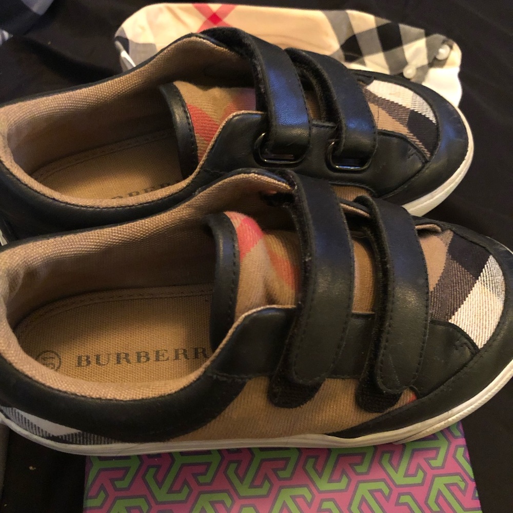 Burberry sneakers for kids.